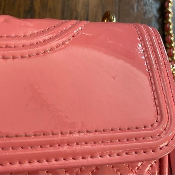 Tory Burch pink mini Fleming shoulder bag preppy, classy - Picture 2 of 16